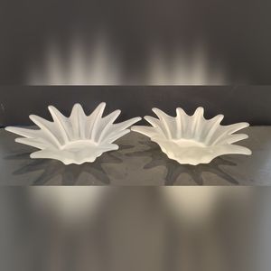 Starlite Frosted Star/Floral Design Votives